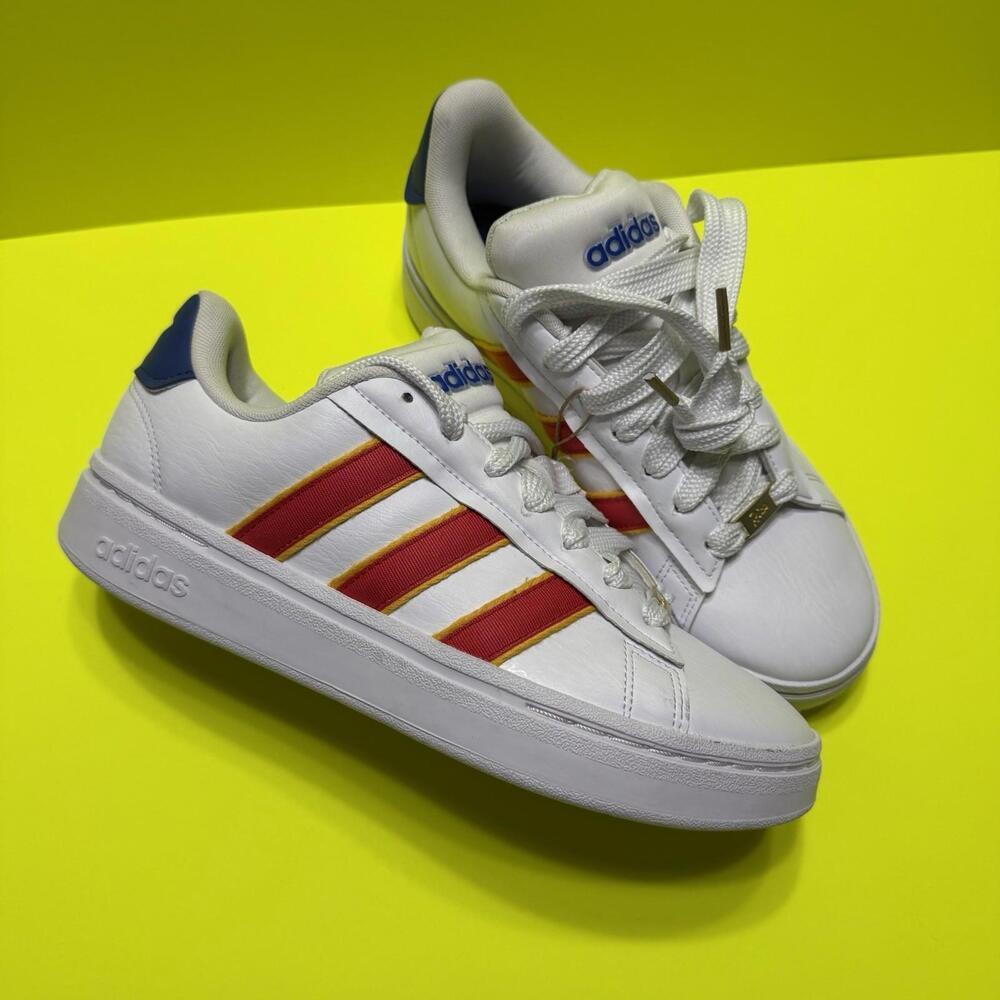 Adidas Grand Court Alpha 00s Puerto Rico White Womens Shoes JQ0027 Size 8.5
